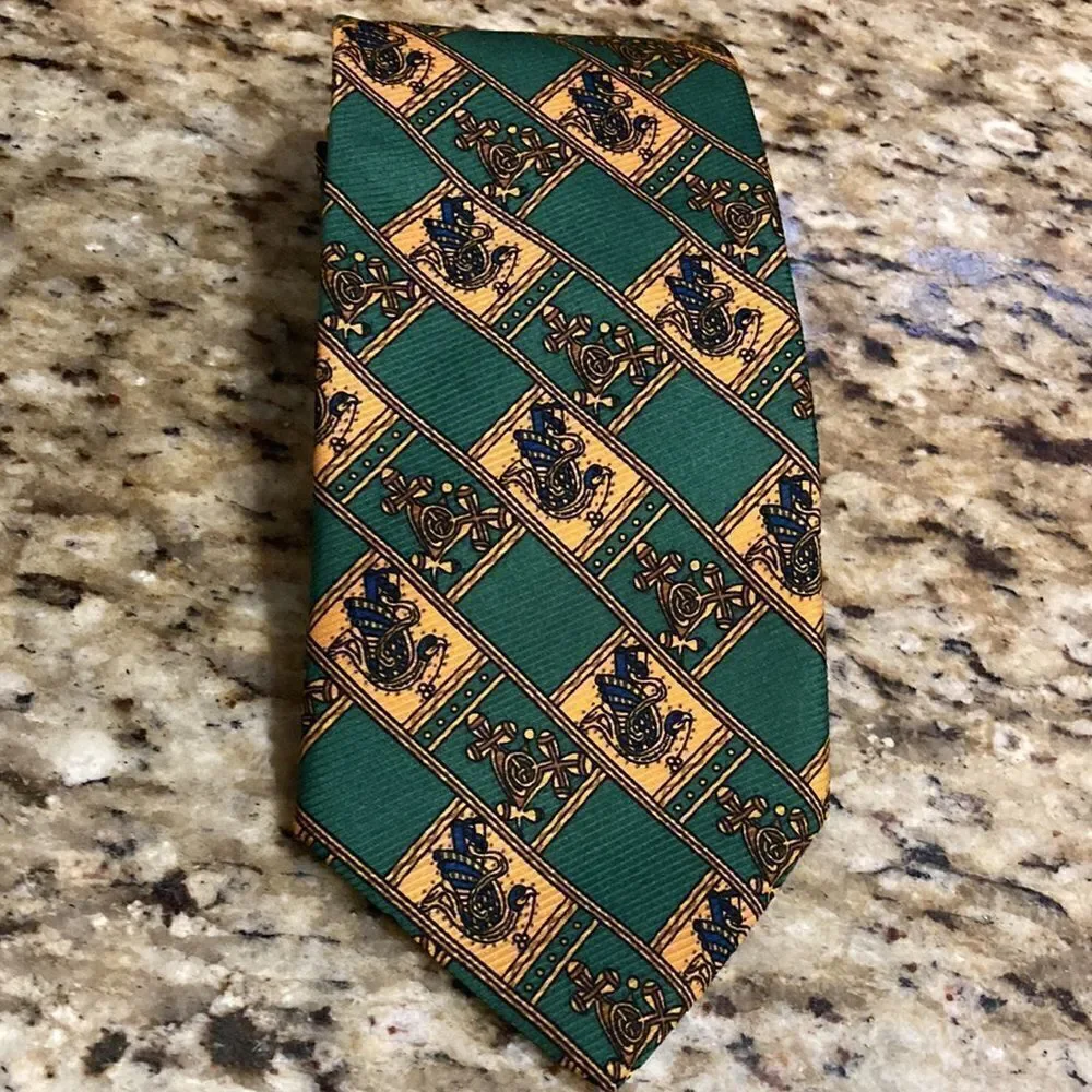 BSL. Celtic tie collection Ireland hand finished